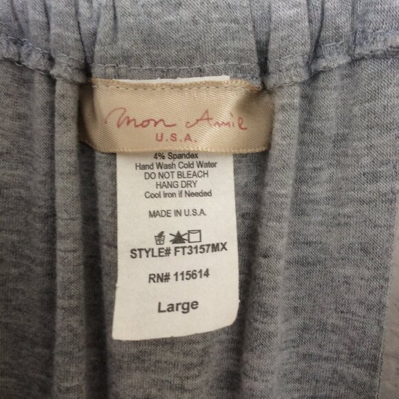 Mon Amie Gray Halter Maxi Dress Size Medium - Picture 5 of 6